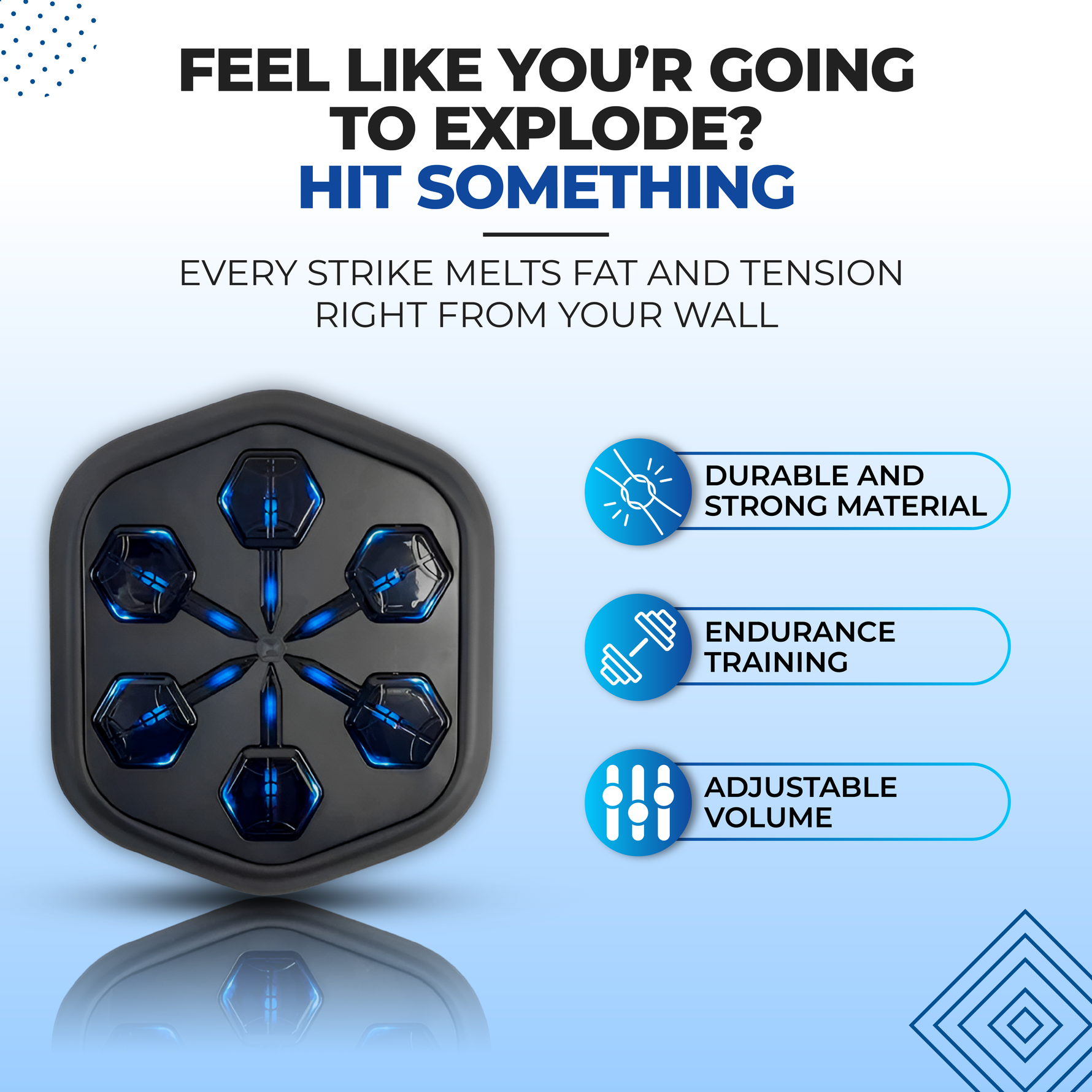 Transform your body at home in just 15 minutes a day with StressOut Pad PRO